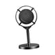 thumbnail image 4 of Mini Micrófono En Miniatura Modelo Soporte Universal Para Casa De Muñecas Figuras De Acción Negro, 4 of 5