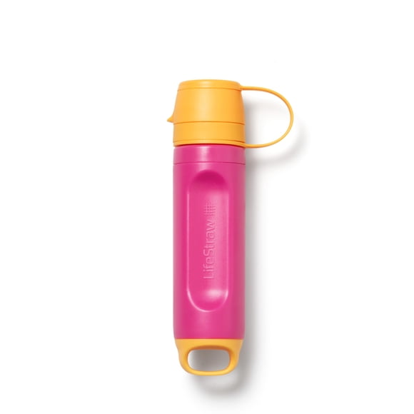 Filtro de agua LifeStraw Peak Series Solo para senderismo, color rosa