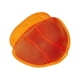 thumbnail image 5 of Forro de inserción para casco de seguridad, almohadilla absorbente de sudor, lavable, almohadilla de enfriamiento para lugares de soldadura, fácil de Naranja, 5 of 5