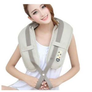Invencible.Cl - Masajeador Cervical Cuello Hombros 10 Modos Taiko Masaje Tonificador Circulacion Alivio Estress Na97