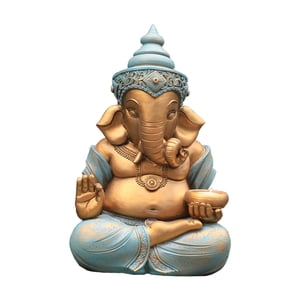Bothyi - Estatua Decorativa De Ganesh, Figura De Buda Ganesh Para Patio, Balcón, Oficina
