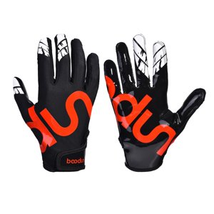 Ioensy - Par De Guantes De Béisbol, Manoplas De Bateo De Softbol Para Adultos, Antideslizantes, Para Jóvenes, Rojo M