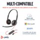 thumbnail image 5 of Auriculares con cable Poly Blackwire 3220 con cancelación de ruido USB-C, 5 of 5