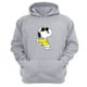 thumbnail image 1 of Polerón Canguro Snoopy Freddy Gris Claro Talla L Unisex, 1 of 2