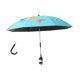 thumbnail image 3 of Sombrilla Plegable Con Abrazadera Para Playa, Para Bicicleta, Silla De Playa, Cochecito, Cochecito, Tren Azul, 3 of 5