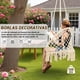 thumbnail image 3 of Silla colgante terraza y hogar hamaca Grecia blanco, 3 of 9