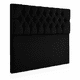 thumbnail image 1 of Respaldo De Cama 2 Plazas Negro Capitone, 1 of 3