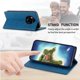 thumbnail image 2 of Funda tipo cartera con bloqueo RFID para Realme 14 Pro Con tapa abatible, portatarjetas, cierre magnético, TPU y soporte Azul, 2 of 6