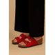 thumbnail image 2 of Sandalia Mujer Rojo Arlequin Chancleta, 2 of 7
