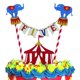 thumbnail image 1 of Piñata Vignye Circo – Adorno para Pastel de 5.º Cumpleaños, 1 of 1
