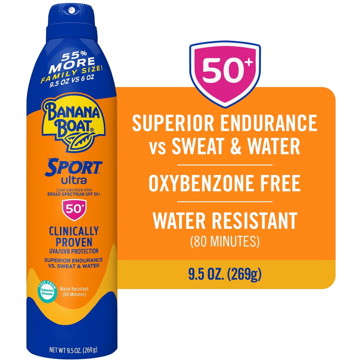 Protector Solar Banana Boat Sport Ultra Spray Spf 50 269g