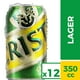 thumbnail image 1 of Cerveza Lager Latas Pack, 12 Latas 350 ml c/u, 1 of 3