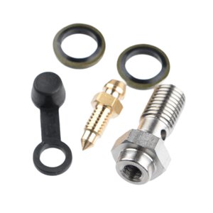 Ioensy - Tornillo De Purga De Perno Banjo M10X1.0Mm Para Maestro De Freno De Cilindro De Motocicleta