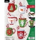 thumbnail image 1 of Kit de Apliques de Fieltro Bucilla 6 Piezas "Cozy Christmas", 1 of 5