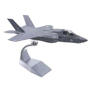 Magideal - 1:72 Escala F35B Fighter Diecast Soporte Metal Aircraft Warplane Hobby Fighter Modelo De Juguete Para El Hogar Estante De Escritorio