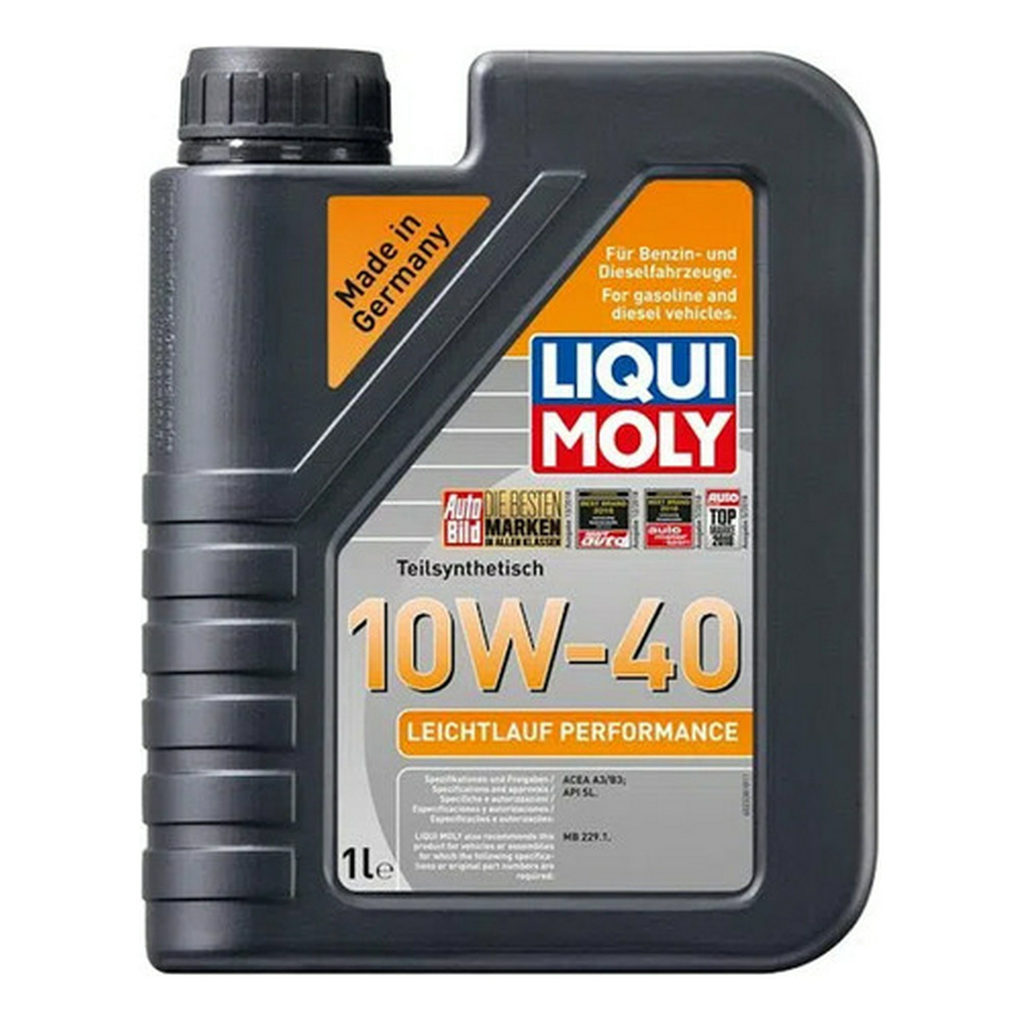 Liqui Moly - Aceite Motor Leichtlauf Performance 10w-40 1 Lt