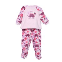 Pillin - Pijama Bebé Niña Manga Larga Coral Fleece Lila