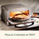 thumbnail image 4 of Horno para pizza Cuisinart CPZ-120 de acero inoxidable 30 cm 350-700 W, 4 of 6