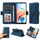 thumbnail image 2 of Carcasa FOXDOCK OPPO A59 5G de cuero PU, diseño acolchado clásico, protección contra caídas y rayones, 2 of 5