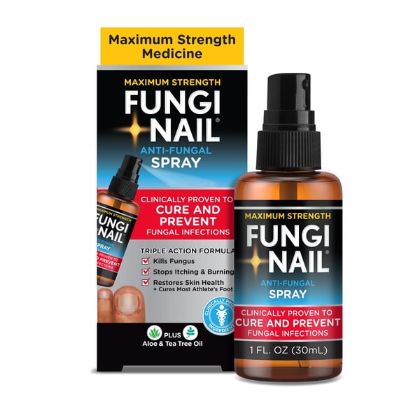 Spray antifúngico para pies Fungi-Nail de 30 ml con tolnaftato