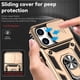 thumbnail image 4 of Estuche GANGXUN para iPhone 14 Pro, soporte giratorio 360°, estilo mecánico y magnético, 4 of 5