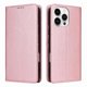 thumbnail image 1 of Funda Cartera para iPhone 14 Pro con Ranuras Tarjetas y Soporte - Protección Completa Oro rosa, 1 of 5