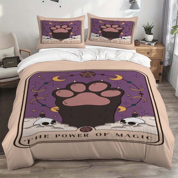Magic Power Themed Bedding Set (Duvet Cover And Pillowcase Set) Soft And Comfortable