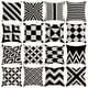 thumbnail image 4 of Xiao Hua Funda de Almohada Impermeable en Blanco y Negro, Diseño de Patrón Geométrico para el Hogar, Funda de Almohada para Sofá, 1 Pieza, 17.7 X 17.7in, 4 of 4