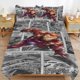 thumbnail image 1 of Iron Man Bedding Sets Ultra Soft Skin-Friendly Duvet Cover 3 Piece, Cute Comforter Cover Bed Set for Boys Girls Kids, 1 of 5