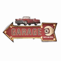Muebles Santa Ana - Letrero Vintage Led Garage