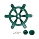 thumbnail image 3 of Volante De Barco Pirata Para Niños, Juego De Dirección Para Columpios De Patio Trasero, Verde, 3 of 5