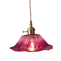 Ioensy - Lámpara Colgante Moderna Con Forma De Flor Para Cafetería, Comedor, Tienda De Ropa