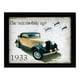 thumbnail image 1 of Imagen decorativa Auto Antiguo Amarillo 25.4cm, 1 of 2