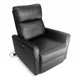 thumbnail image 1 of Bergere Eléctrico 1 Cuerpo Paris Ecocuero Negro con Puerto USB, 1 of 2
