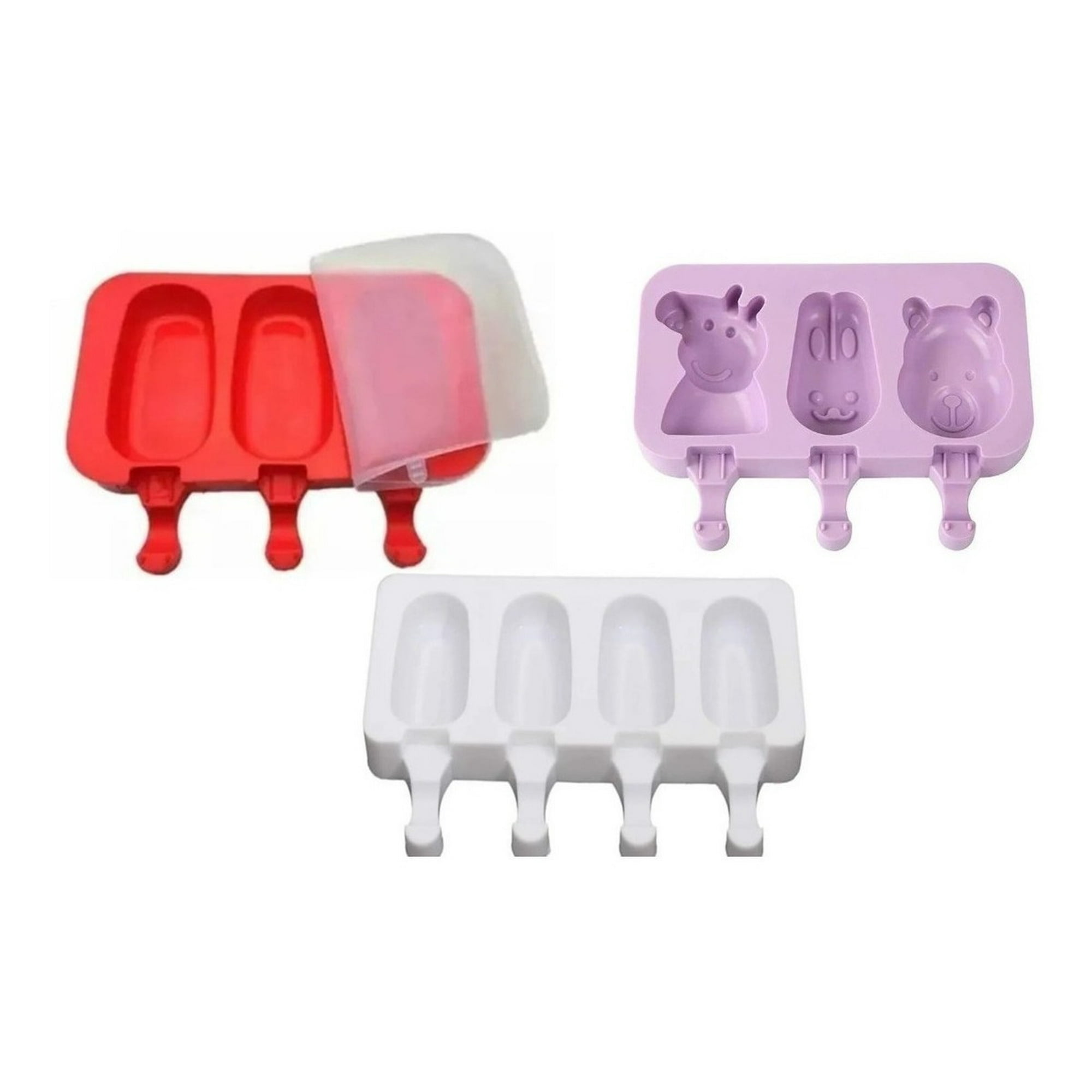 Genérico - Molde De Helado De Silicona Paleta De Helado Cakesicle