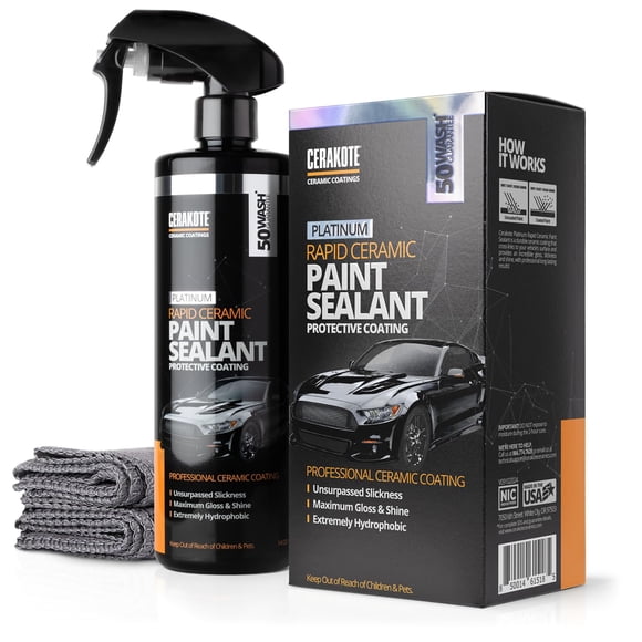 Sellador de pintura cerámica Cerakote Platinum Rapid, 400 ml