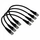 thumbnail image 3 of CPN-03-4 LINKMADE 4 Unidades 30CM CAT5E NEGRO LSZH Cable de Conexión Moldeado Multifilar, 3 of 4