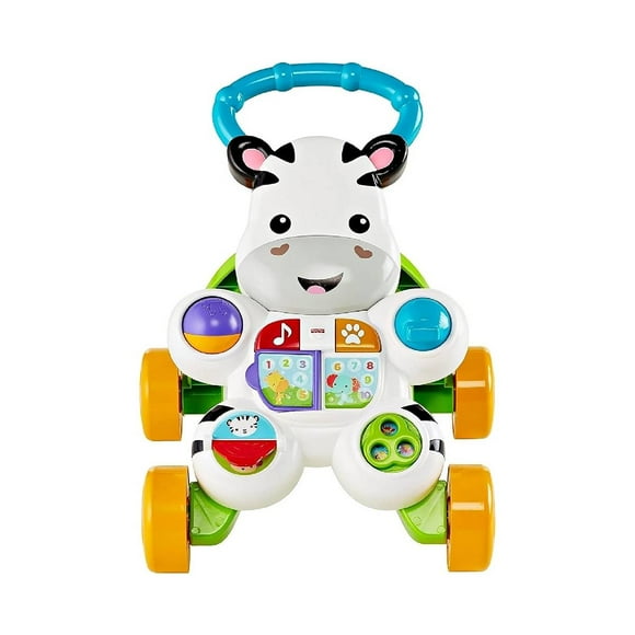 Fisher-Price Cebra de Aprendizaje Andadera Interactiva 6m+