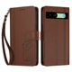 thumbnail image 3 of Funda Cartera Trébol para Google Pixel 8A con Ranuras Tarjetas y Carga Inalámbrica Marrón, 3 of 6
