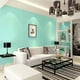 thumbnail image 1 of 1pc Macaron Color Plain Glossy Waterproof Wallpaper, Bedroom Living Room Background, Non-self-adhesive Wallpaper, 1 of 3