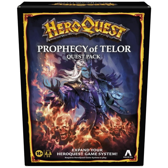 Paquete de expansión Avalon Hill HeroQuest Prophecy of Telor