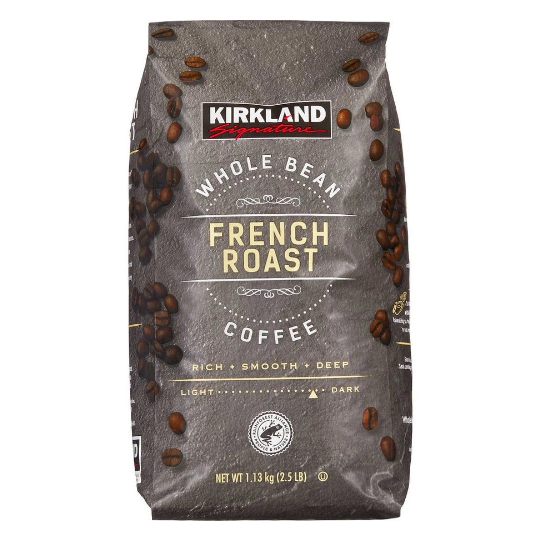Café French Roast Grano Entero Kirkland 1,13 Kg V2