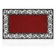 thumbnail image 1 of Alfombra De Entrada Hogar Limpiapiés Diseño Romantic 74x44cm rojo, 1 of 4
