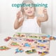 thumbnail image 4 of Children's Mushroom Nails Hand Grab Board Early Education Puzzle Wooden Puzzle Toys Fruit And Vegetable Cognitive Plane Puzzle Puzzle, 4 of 5