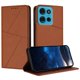 thumbnail image 1 of Funda Cartera Magnética para Motorola MOTO G75 Protección Antichoque con Ranuras Marrón, 1 of 6