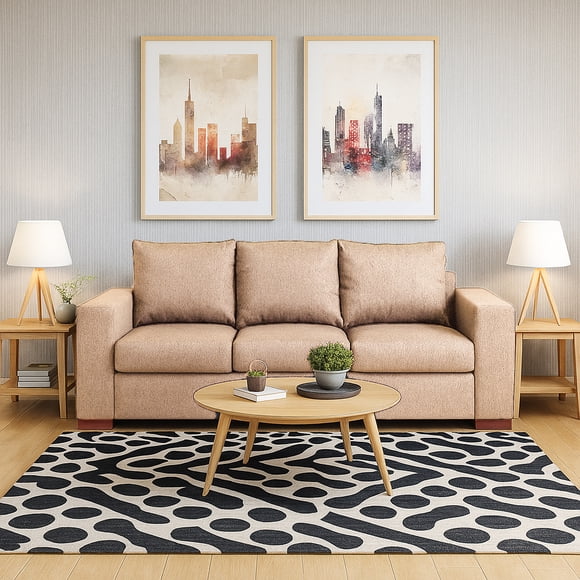 Sofa Cedric 3 Cuerpos Beige