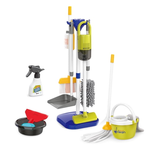 Otuti - Set Aseo Little Helper Con Aspiradora Juguete Didáctico