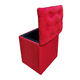thumbnail image 4 of Pouf Baul Rojo Felpa 40*33*45 Rimar, 4 of 4
