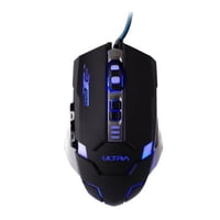 Ultra - Mouse Gamer Usb 6B 1800Dpi Iluminado Negro X10