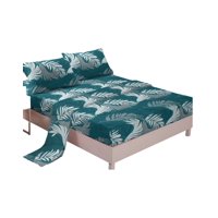 Genérica - Juego Sábanas Algodón King Suaves 8O5